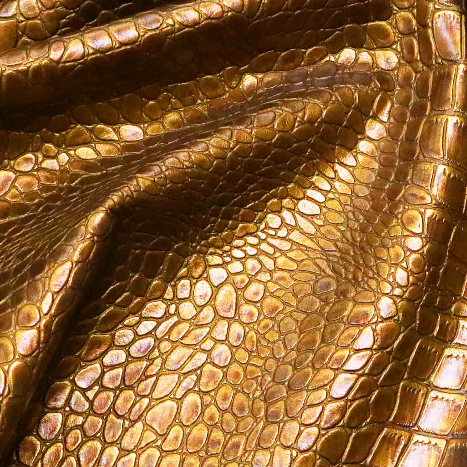 Custom Anguis Cutis Embossed PU Leather