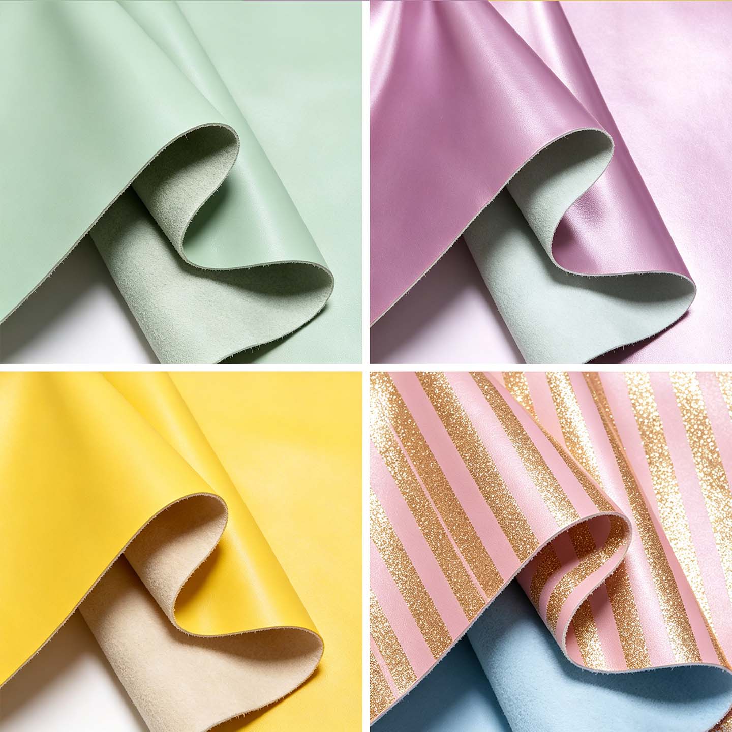 Ultra Mollis Lambskin-aspectus PU Leather pro vestimentis moderni vestis seu vestis et forma apta pallii
