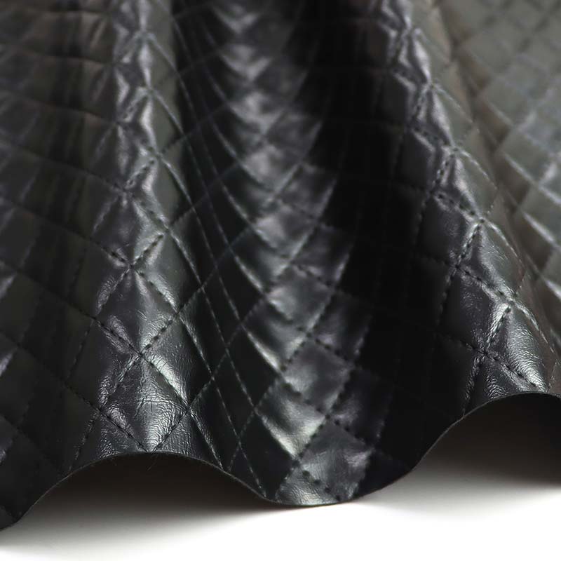 Diamond Pattern Home Upholstery PVC Imitatio Leather