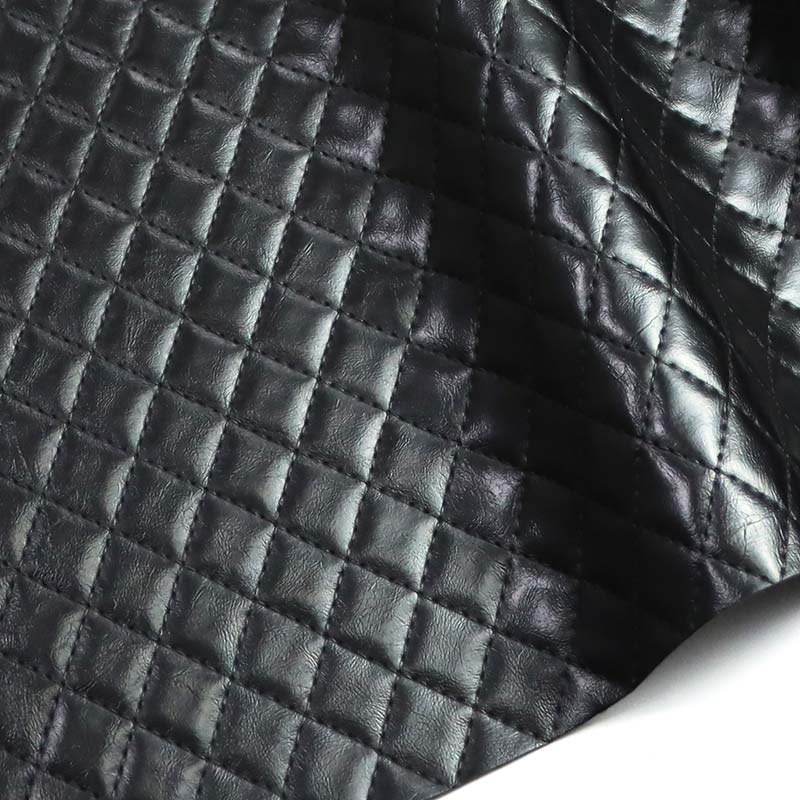 Diamond Pattern Home Upholstery PVC Imitatio Leather