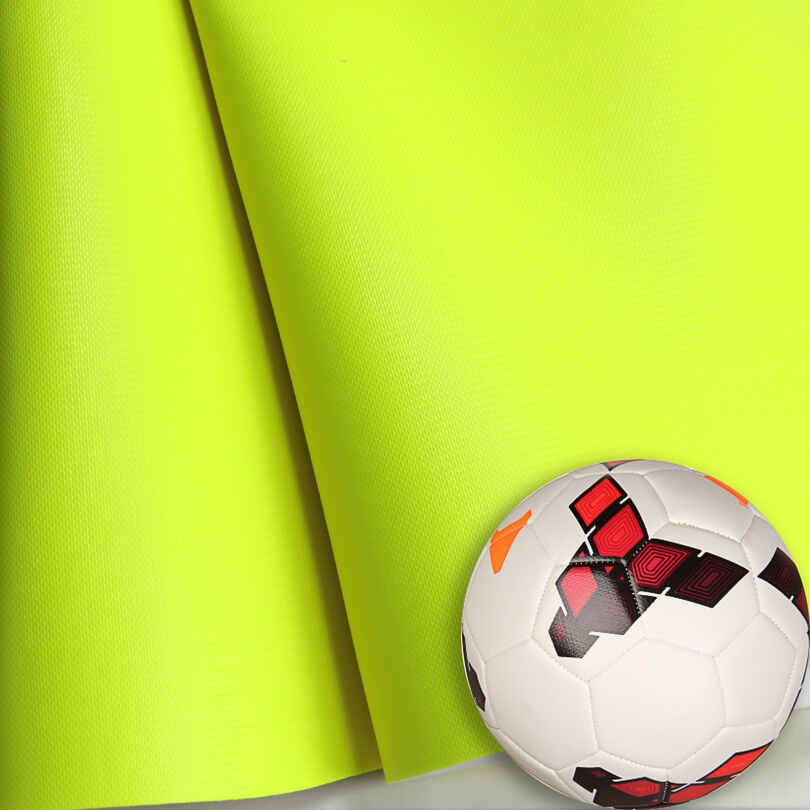 Fluorescein iaculis globos PU Leather Fabric