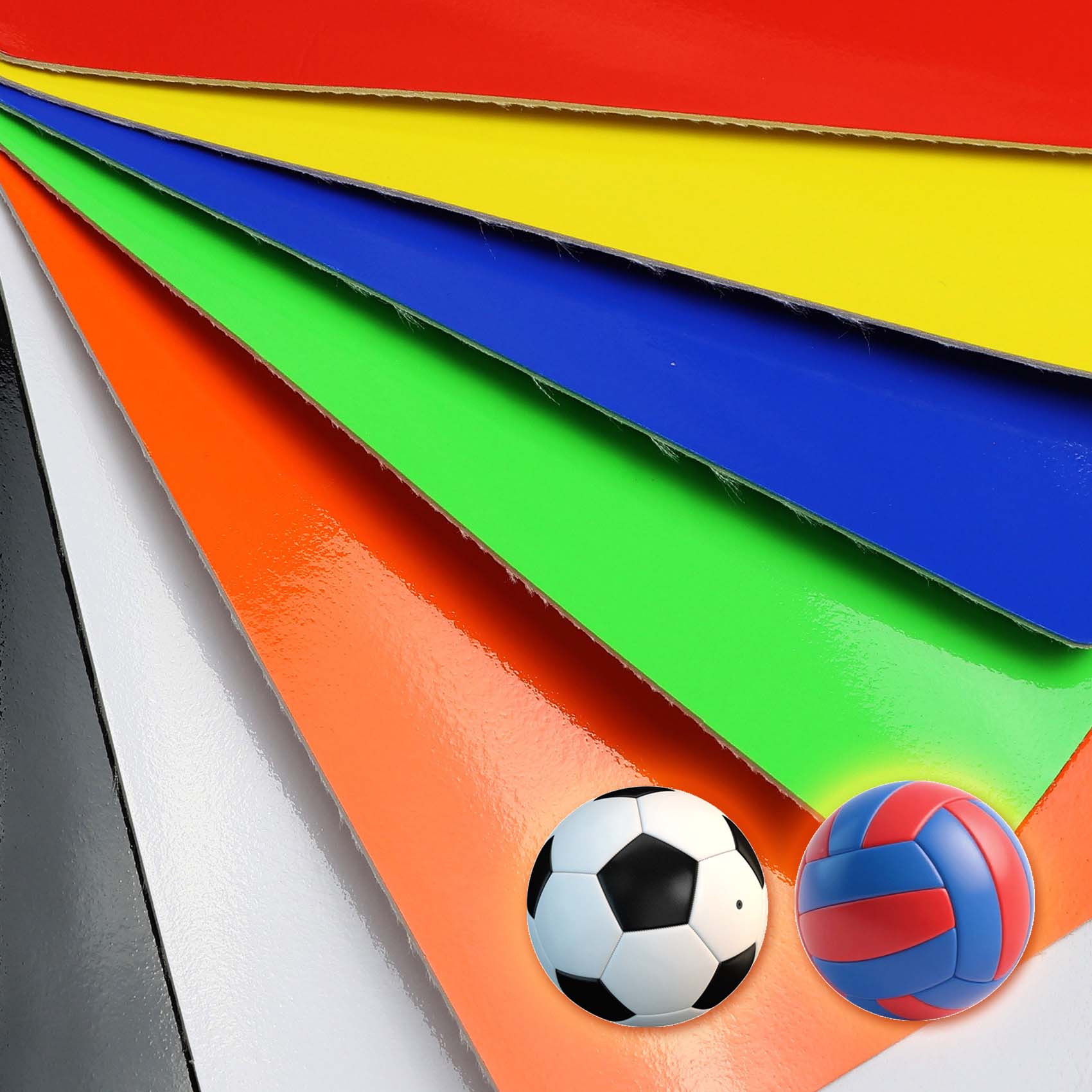 Sports pila artificialis PU corium reflexivum PVC corium