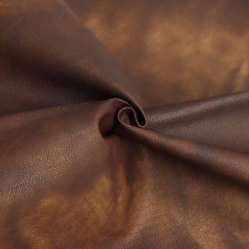 Vintage Duo-tone PU Faux Leather Clothes Fabric Vintage Duo-tone PU Faux Leather Clothes Fabric