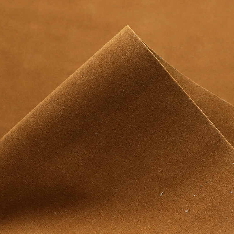 Duplex Side Suede PU Synthetic Leather Apparel Fabric
