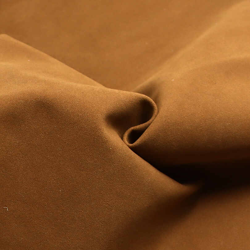 Duplex Side Suede PU Synthetic Leather Apparel Fabric